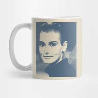 Sinead O'Connor Blue Vintage Mug